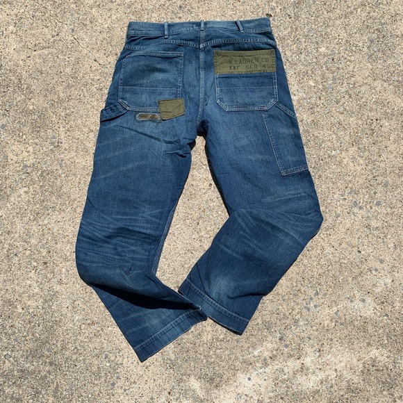 POLO RALPH  LAUREN Military Camo Denim (32 X 30) - Picture 7 of 7